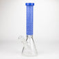 COBRA | 14" sandblasted geometric graphic 7 mm glass bong [YY02]_7