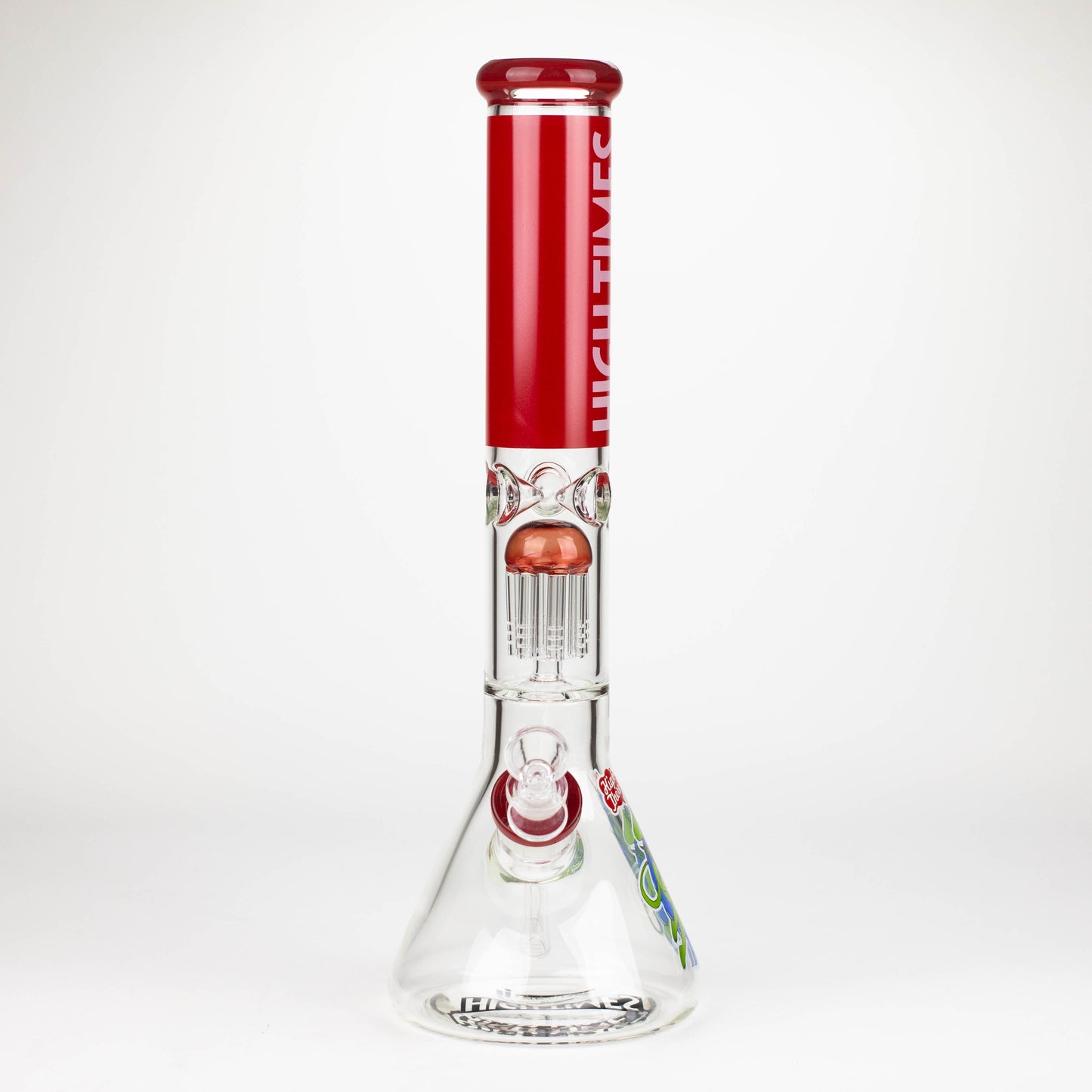 Infyniti | High Times 16" 7 mm classic beaker water bong with tree arm percolator [HIT10200GP]_5