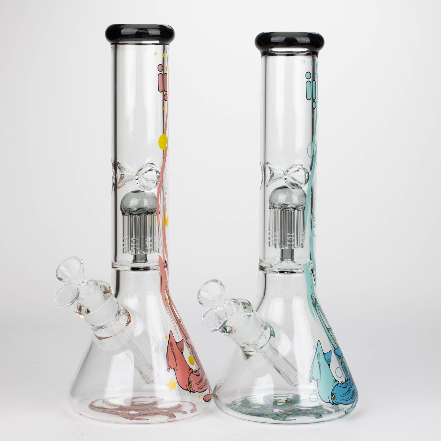 Infyniti | Untamed 14" 7 mm classic beaker water bong - Octopus [GP2014]_0