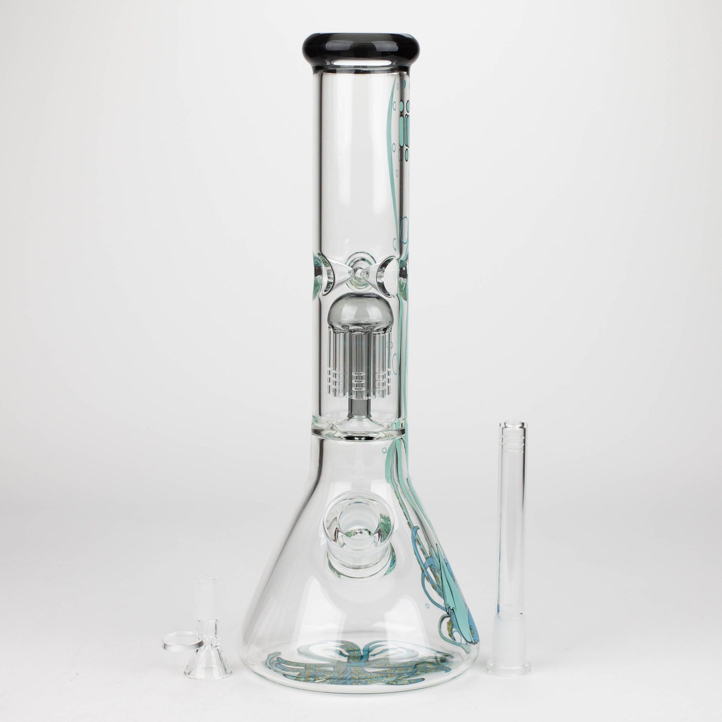 Infyniti | Untamed 14" 7 mm classic beaker water bong - Octopus [GP2014]_5