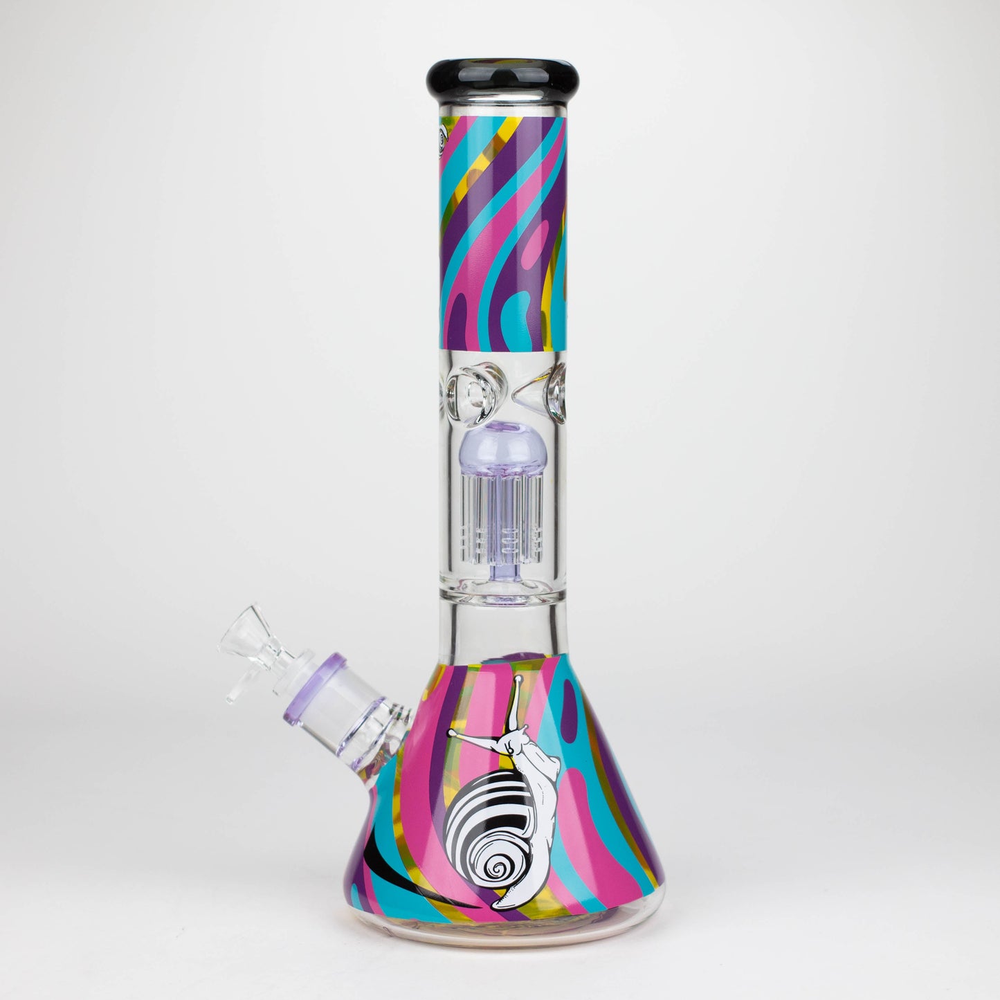 Infyniti | Untamed 14" 7 mm classic beaker water bong - Snail [GP2017]_4