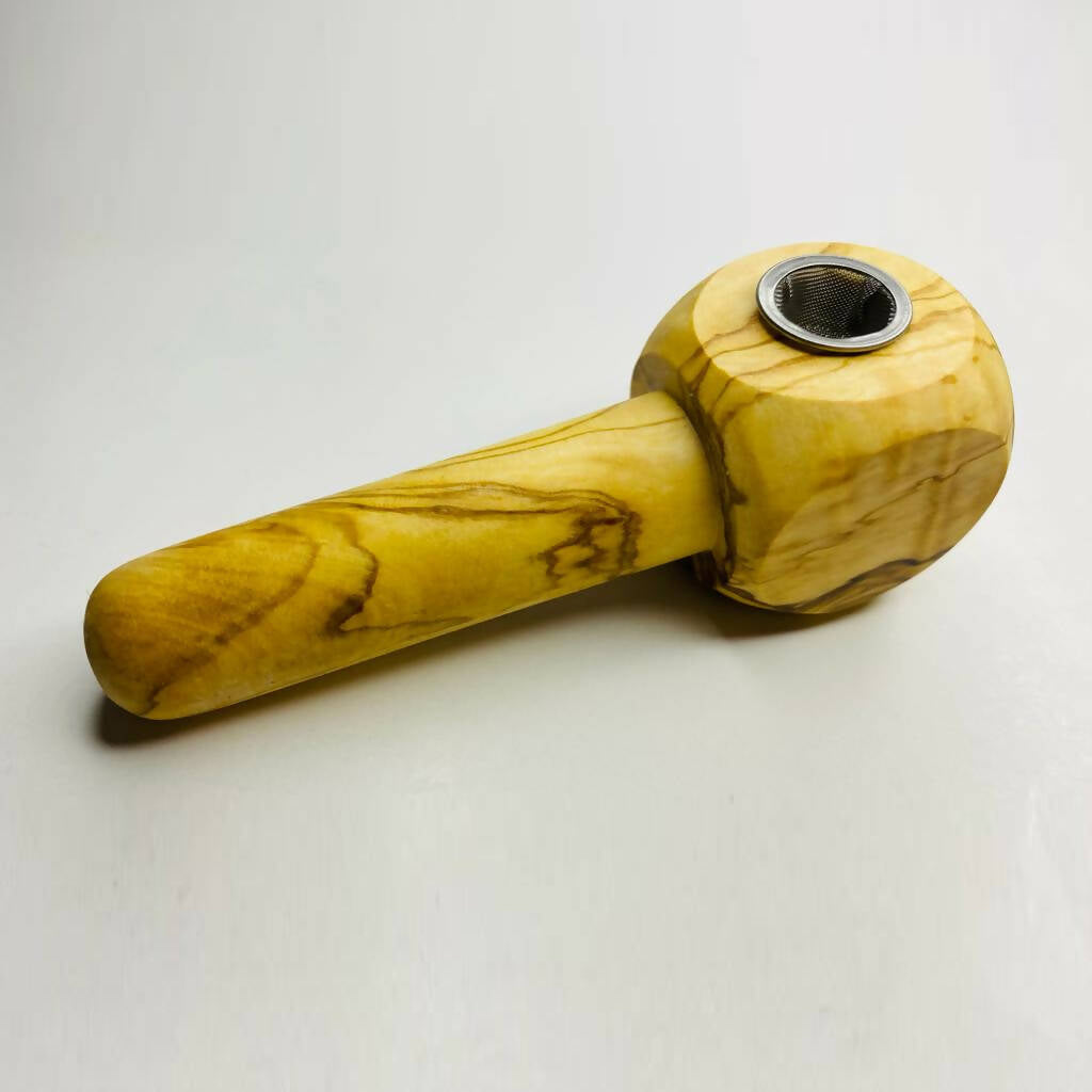 Olive Wood Apple Pipe_9