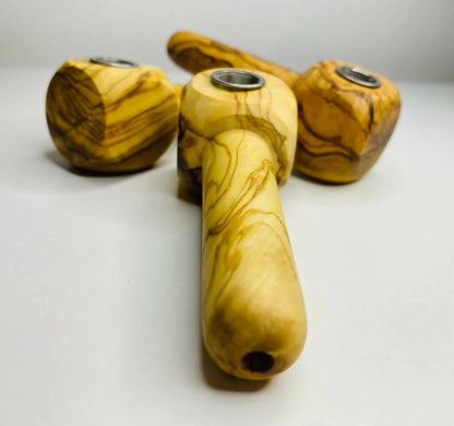 Olive Wood Apple Pipe_6