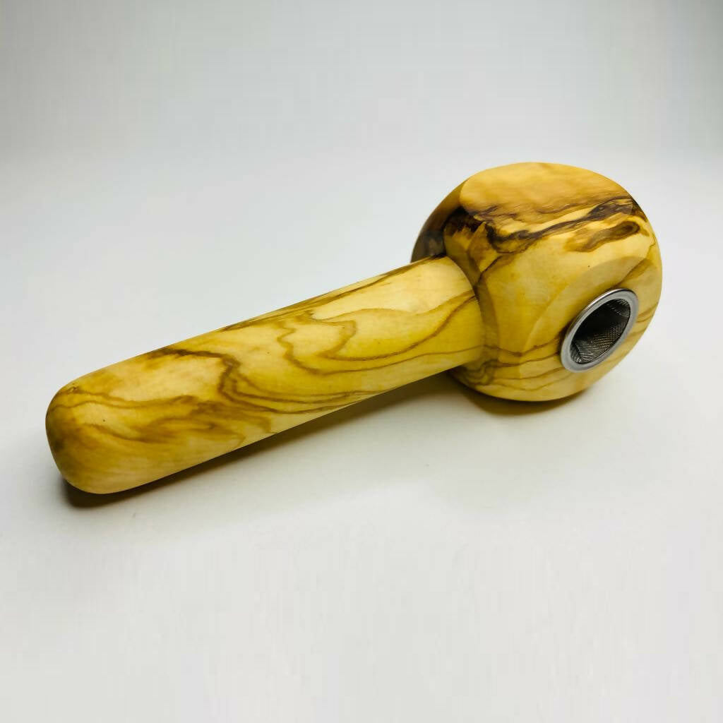 Olive Wood Apple Pipe_7