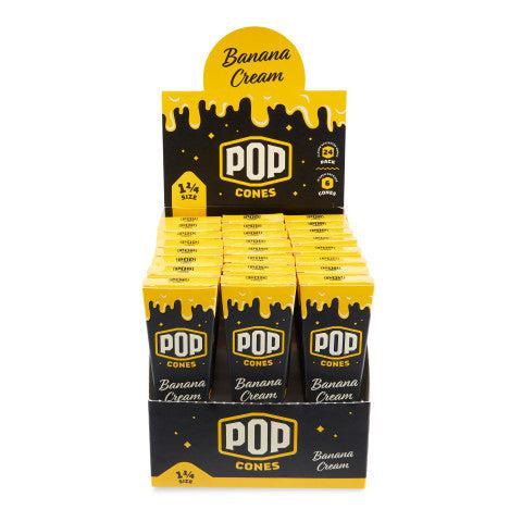 Pop Cones | 1 1/4 6pk Pre-Rolled Cones with Flavor Tip 24ct Display_0